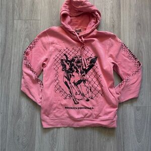 Mens Broken Promises Rabid Hoodie